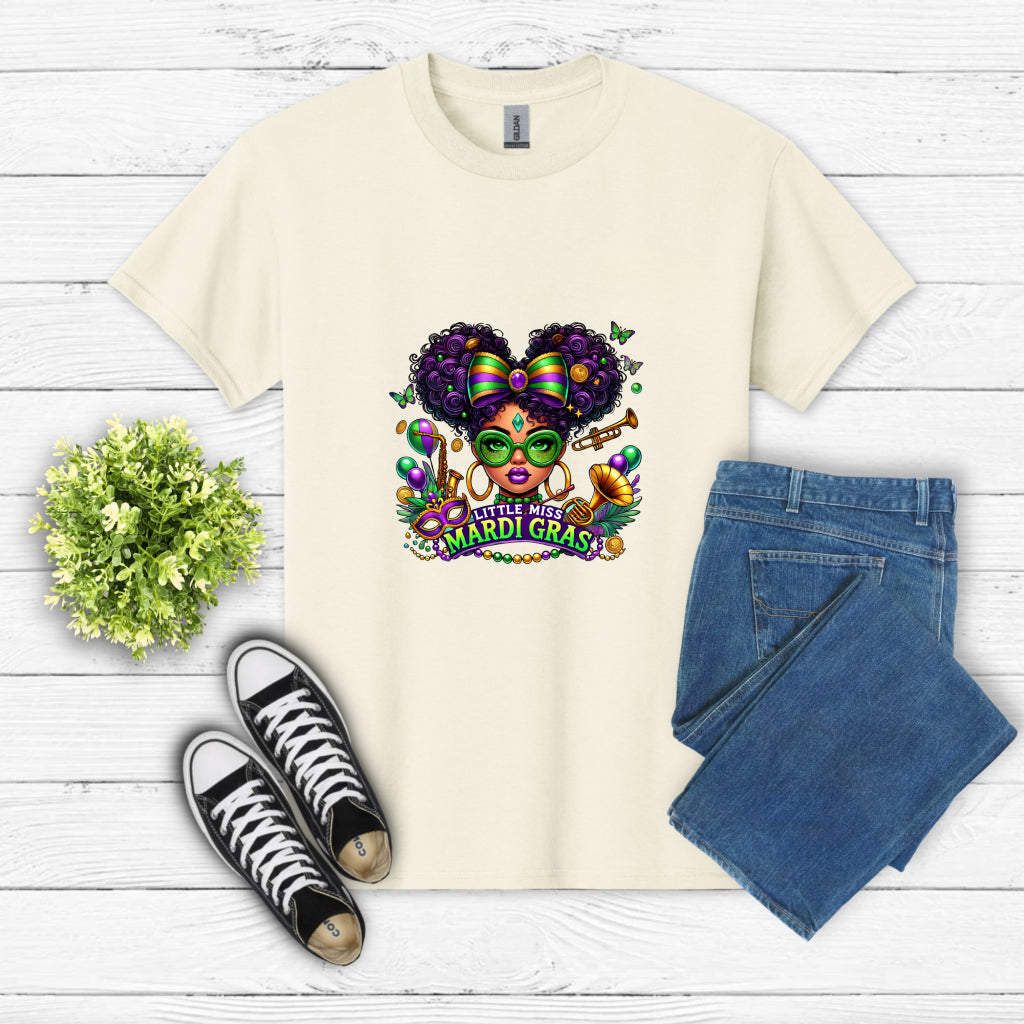 Festive Feathered Mardi Gras Mask – Apparel DTF Transfer