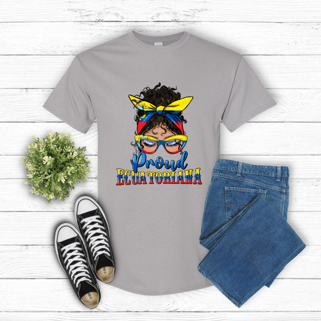 PROUD ECUATORIANA LATINA – Hispanic Heritage DTF Transfer