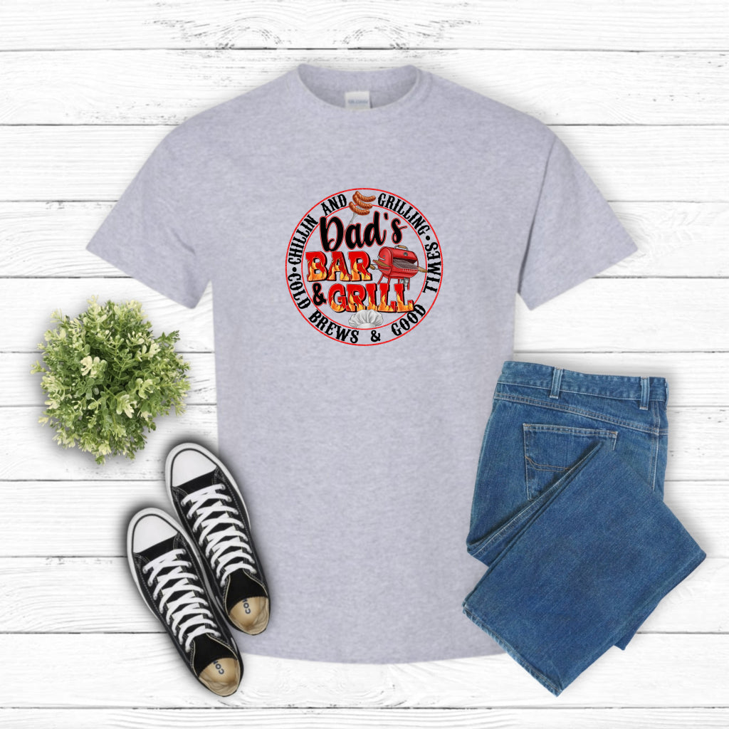 Dad's Bar And Grill – Father's Day BBQ DTF Transfer