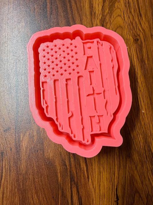 Christian Faith Flag Mold
