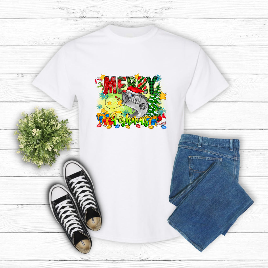 Merry Fishmas – Lazy Day Crafts DTF Transfer