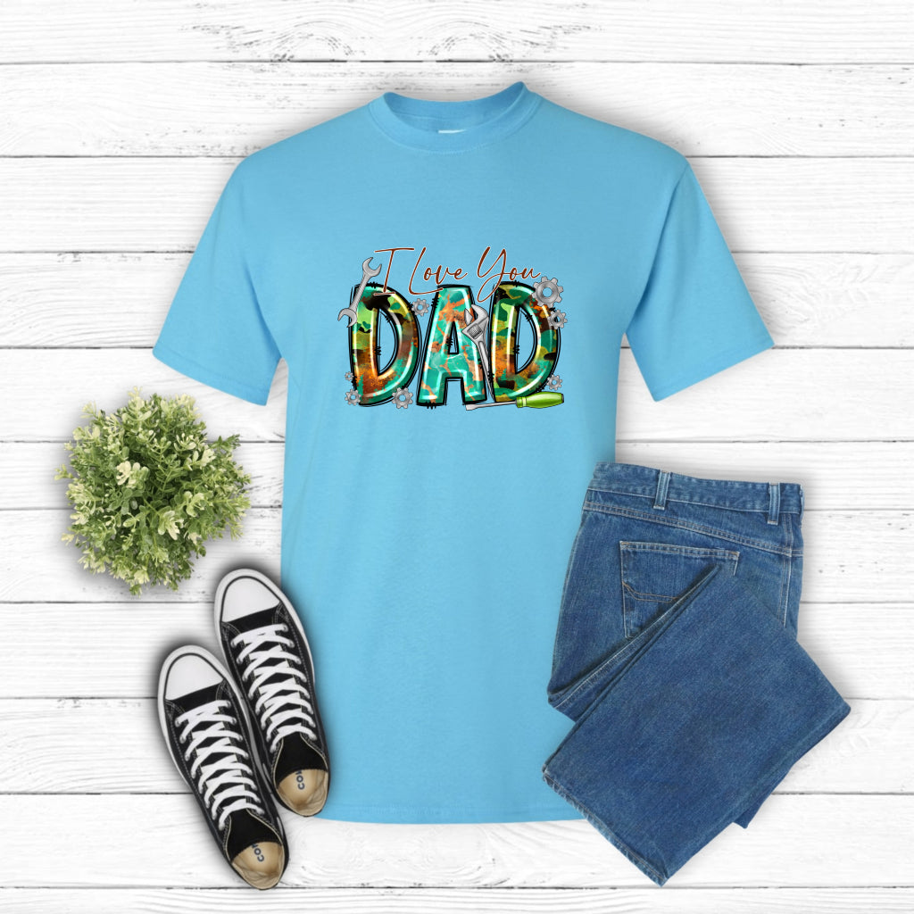 I Love You Dad – Father's Day DTF Transfer
