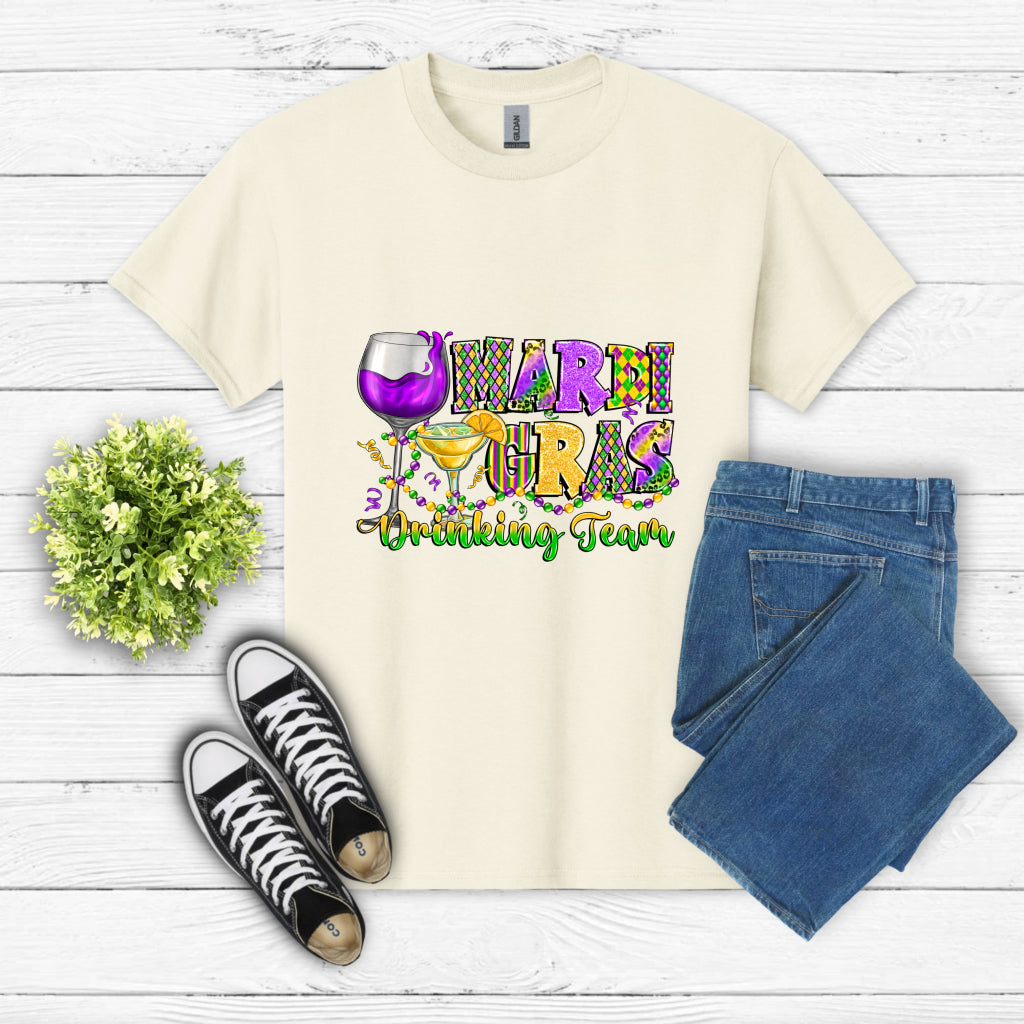 Mardi Gras Drinking Team – Mardi Gras DTF Transfer