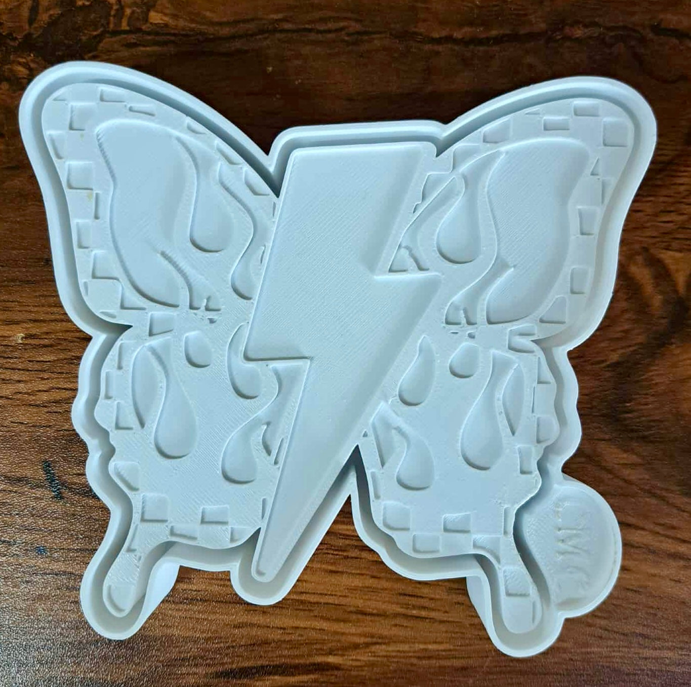 Butterfly Fire Lightening Bolt Mold