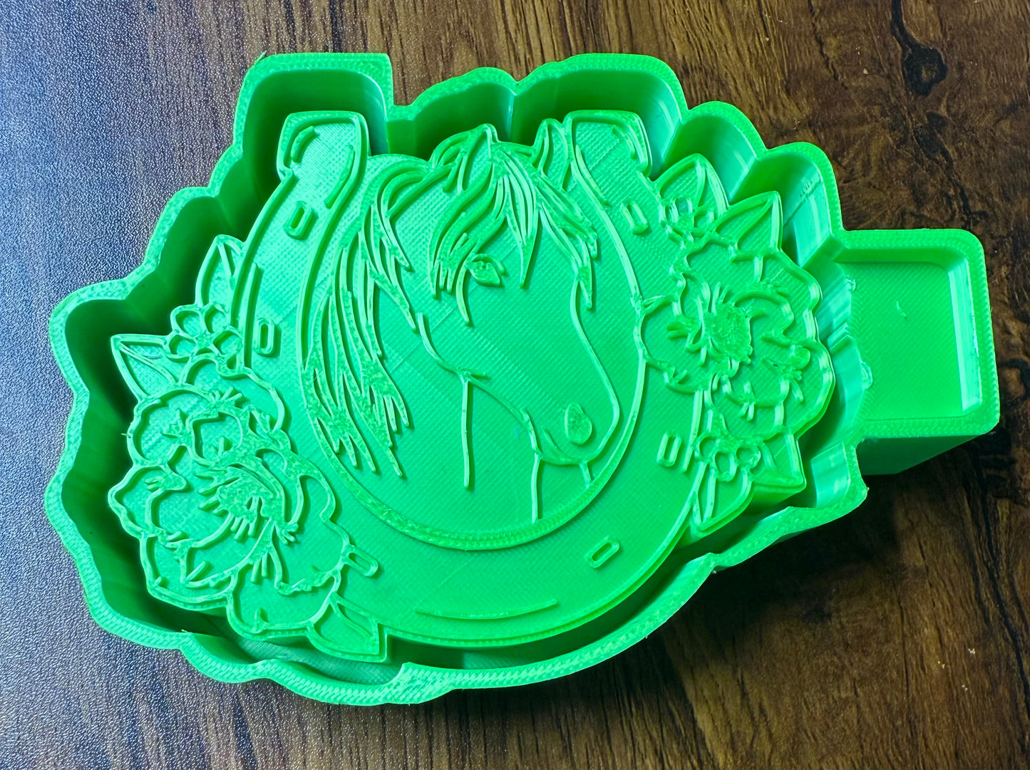 Horse Shoe Flowers Mold