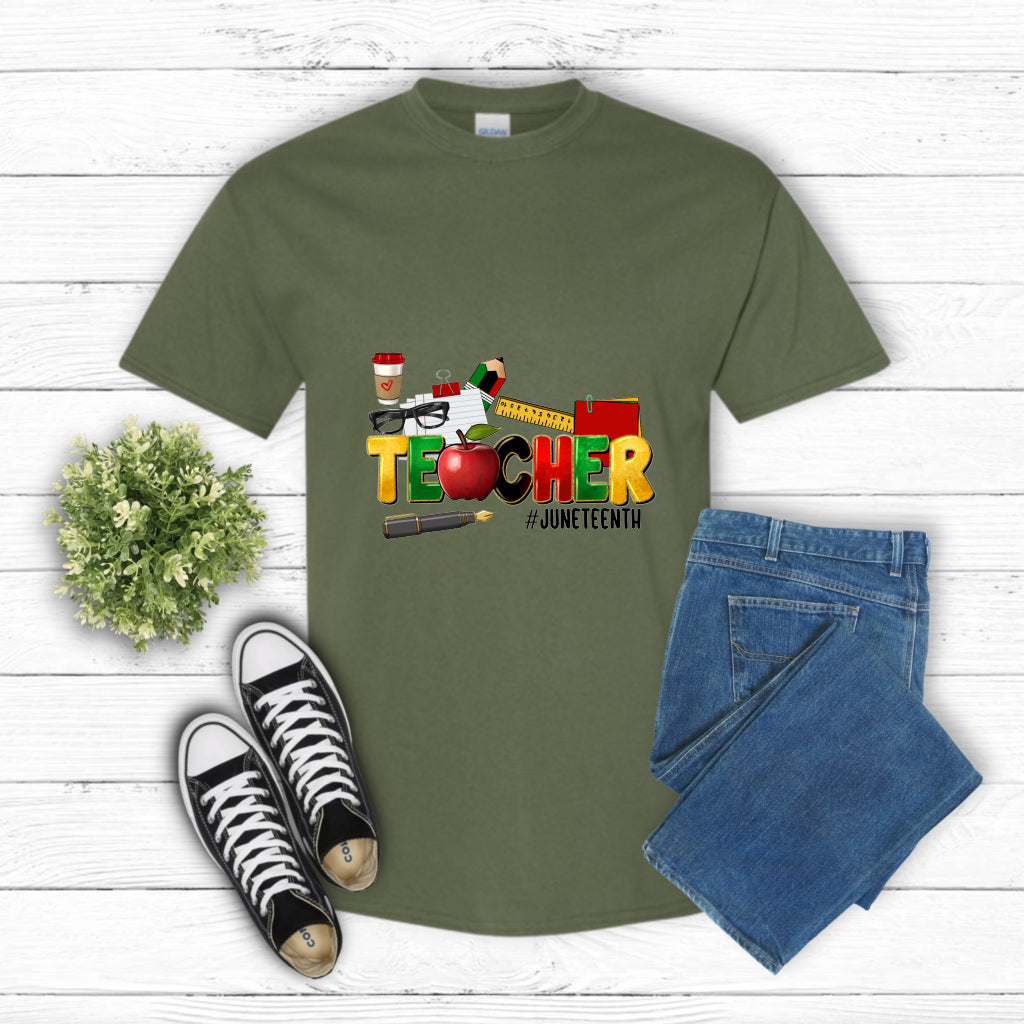 JUNETEENTH TEACHER – Juneteenth DTF Transfer