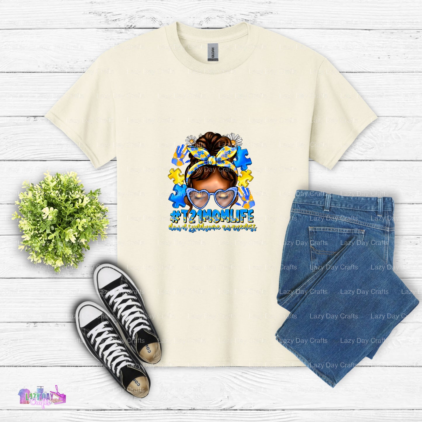 Downs Syndrome Mom Life – Down Syndrome Awareness DTF Transfer