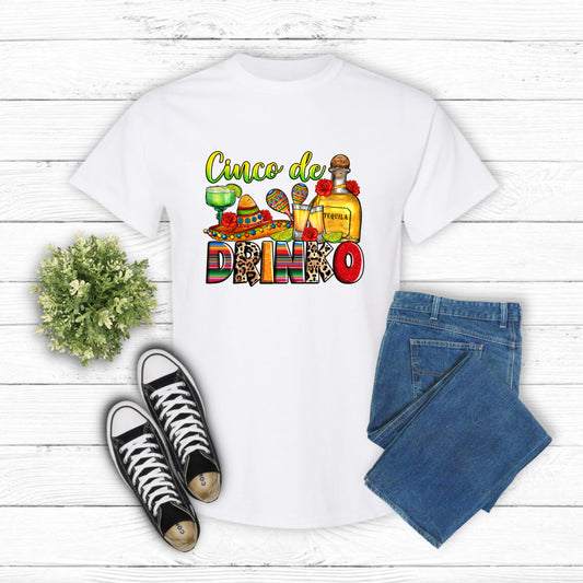 CINCO DE DRINKO – Cinco De Mayo DTF Transfer