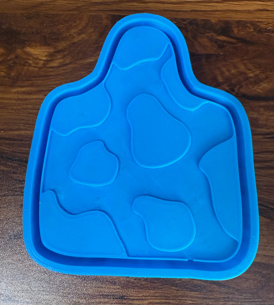Tag Print Cow No Hole Mold