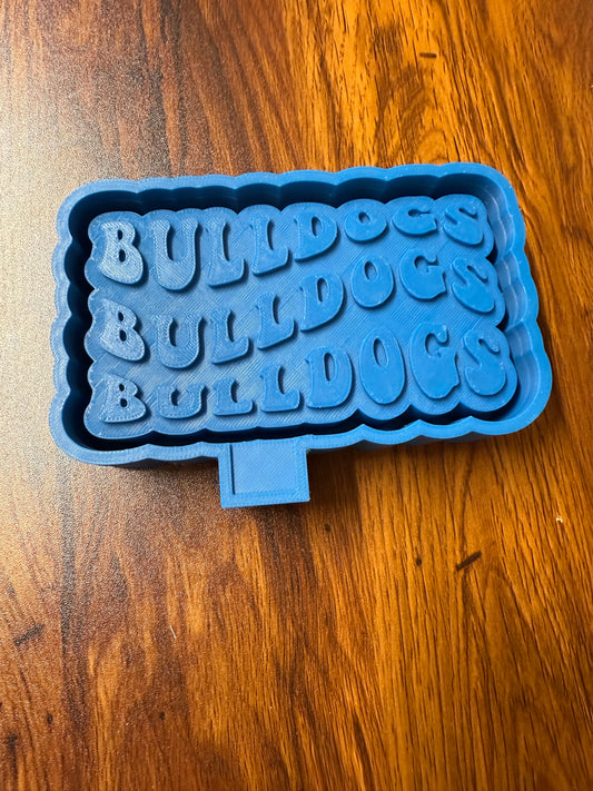 Mascot Wavy Bulldog Mold