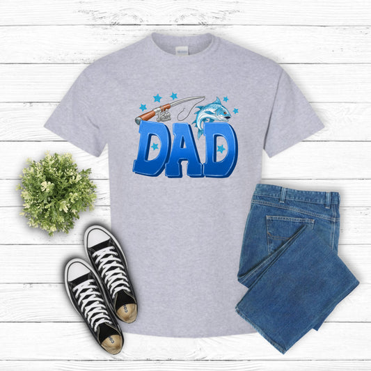 Dad Fishing Father's Day – Premade DTF Transfer