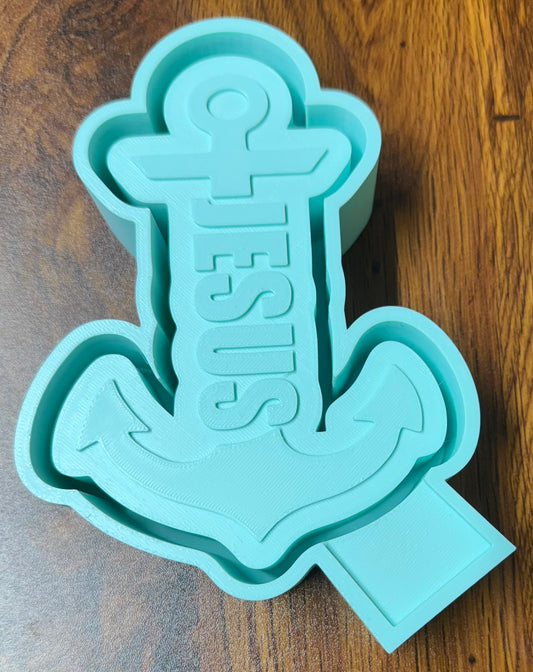 Christian Jesus Anchor Mold