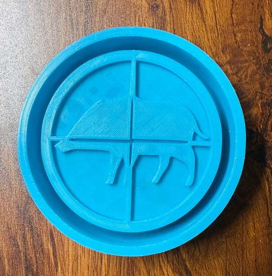 Hunting Wild Pig Scope Mold