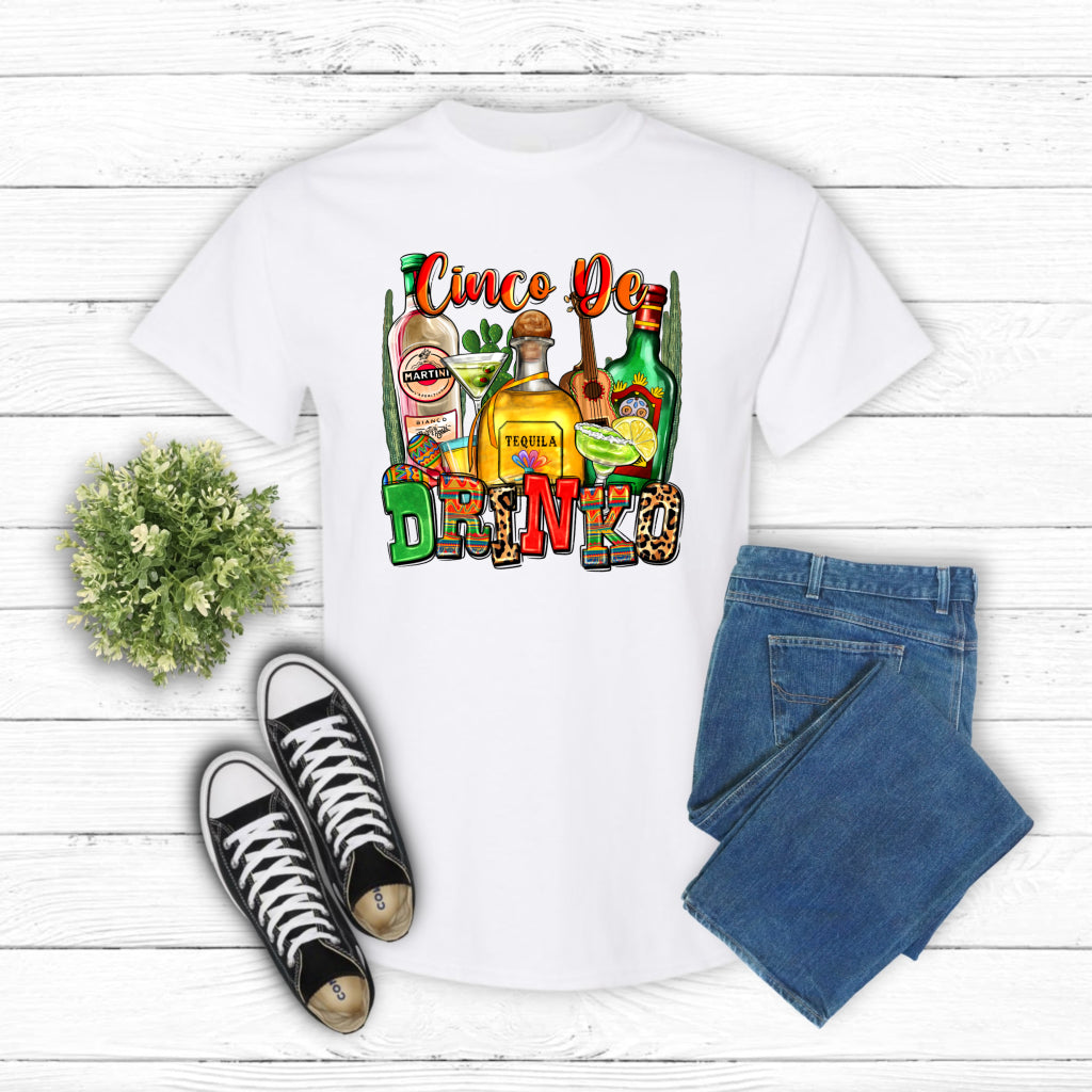 CINCO DE DRINKO – Cinco De Mayo DTF Transfer