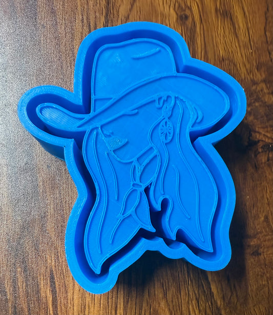 Cowgirl Bandana Mold