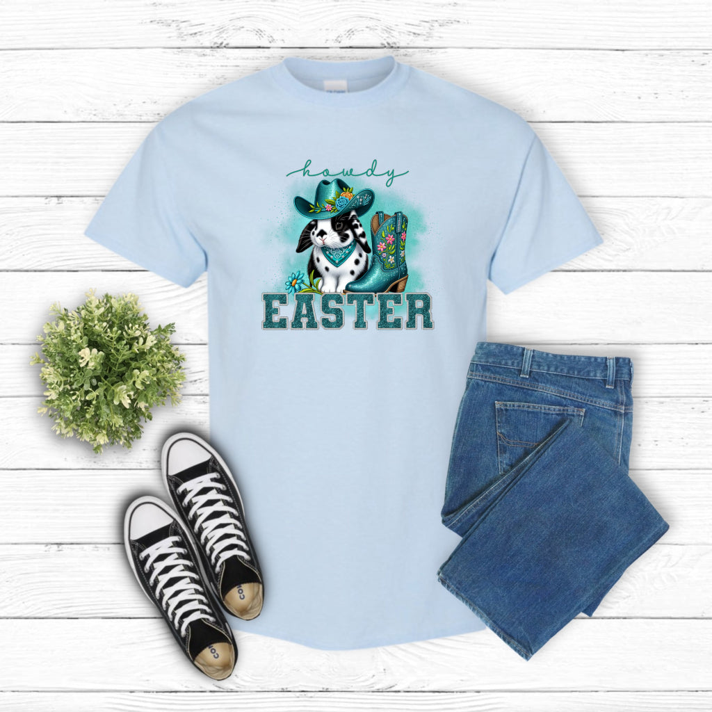 Western Easter Bunny – Premade DTF Transfer