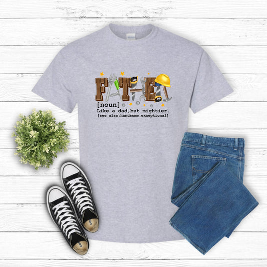 Father Noun Definition Father's Day – DTF Transfer