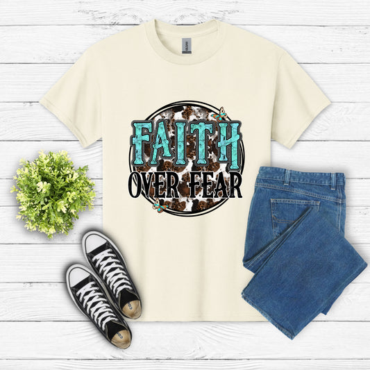 Faith Over Fear – DTF Transfer