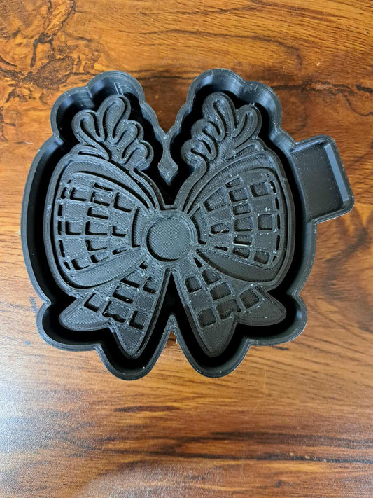 Christmas Bow with Antlers Mold