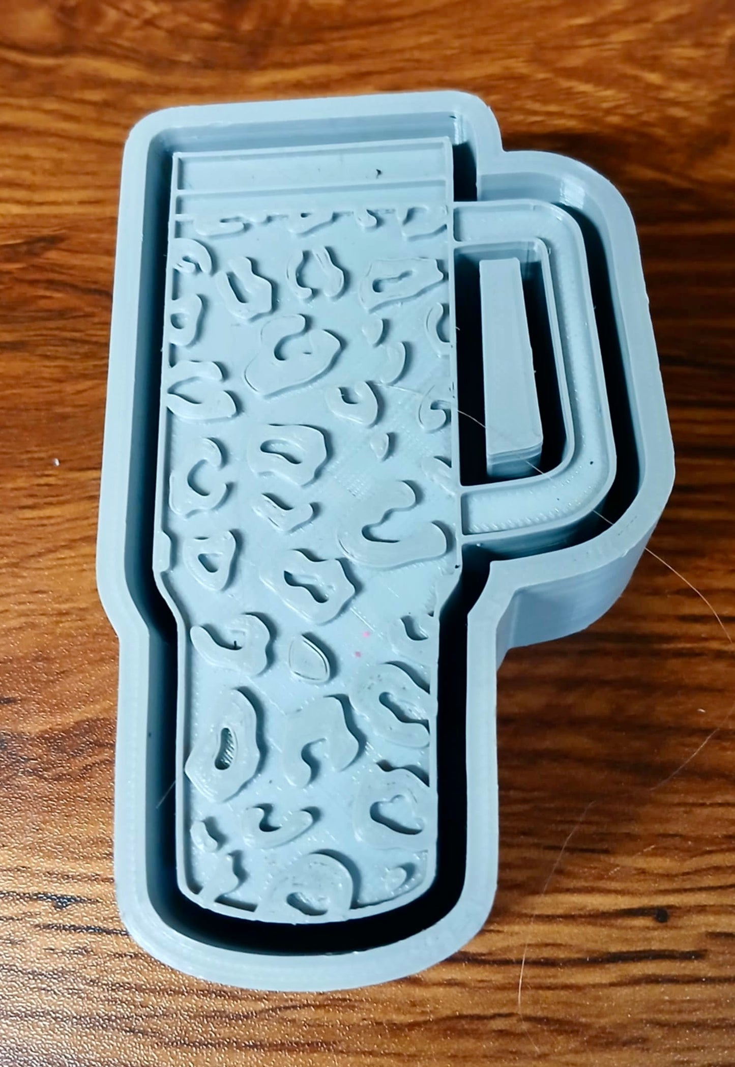 Cheetah Print Tumbler Mold