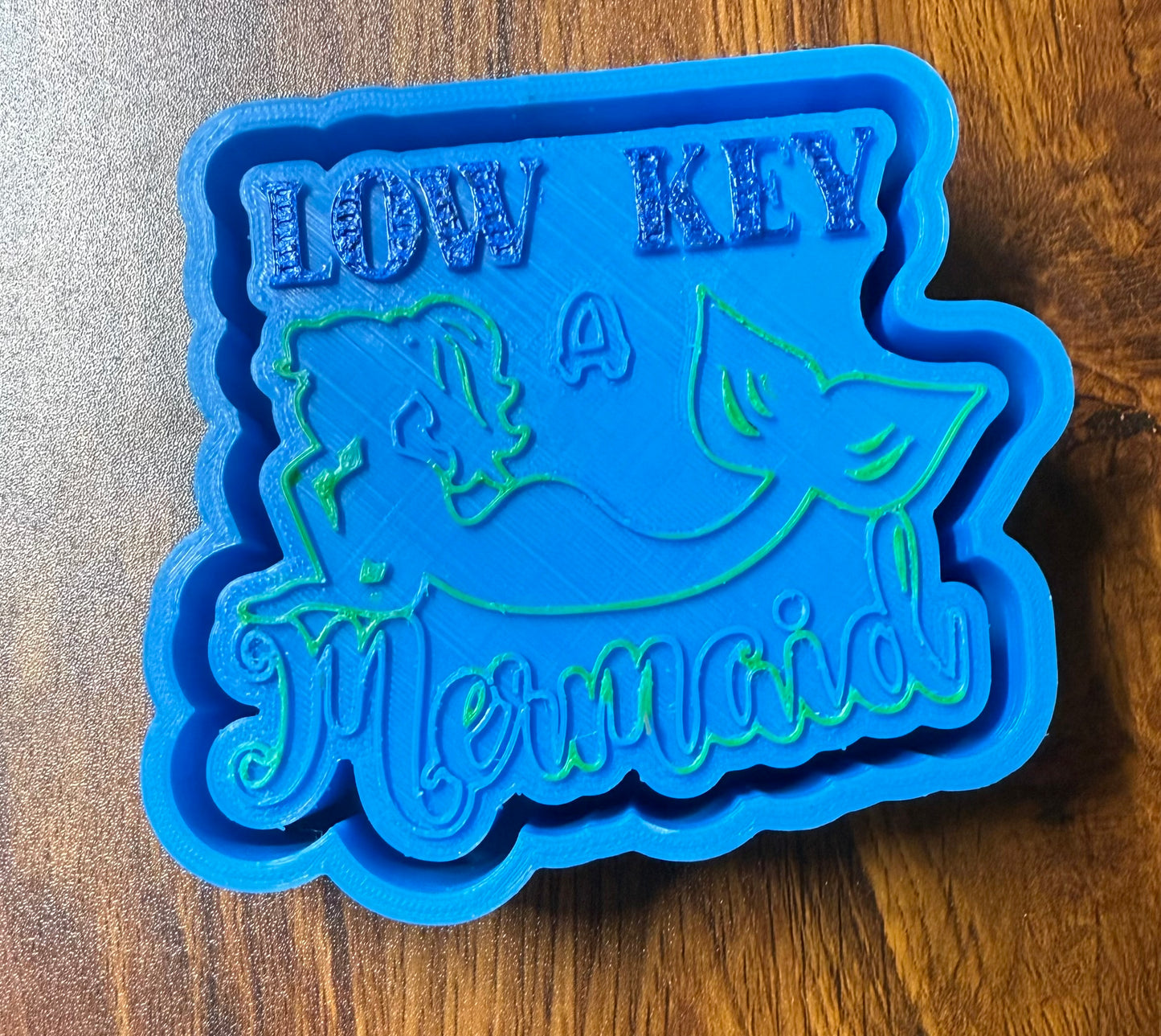 Low Key Mermaid Mold