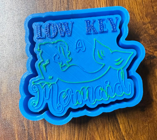 Low Key Mermaid Mold