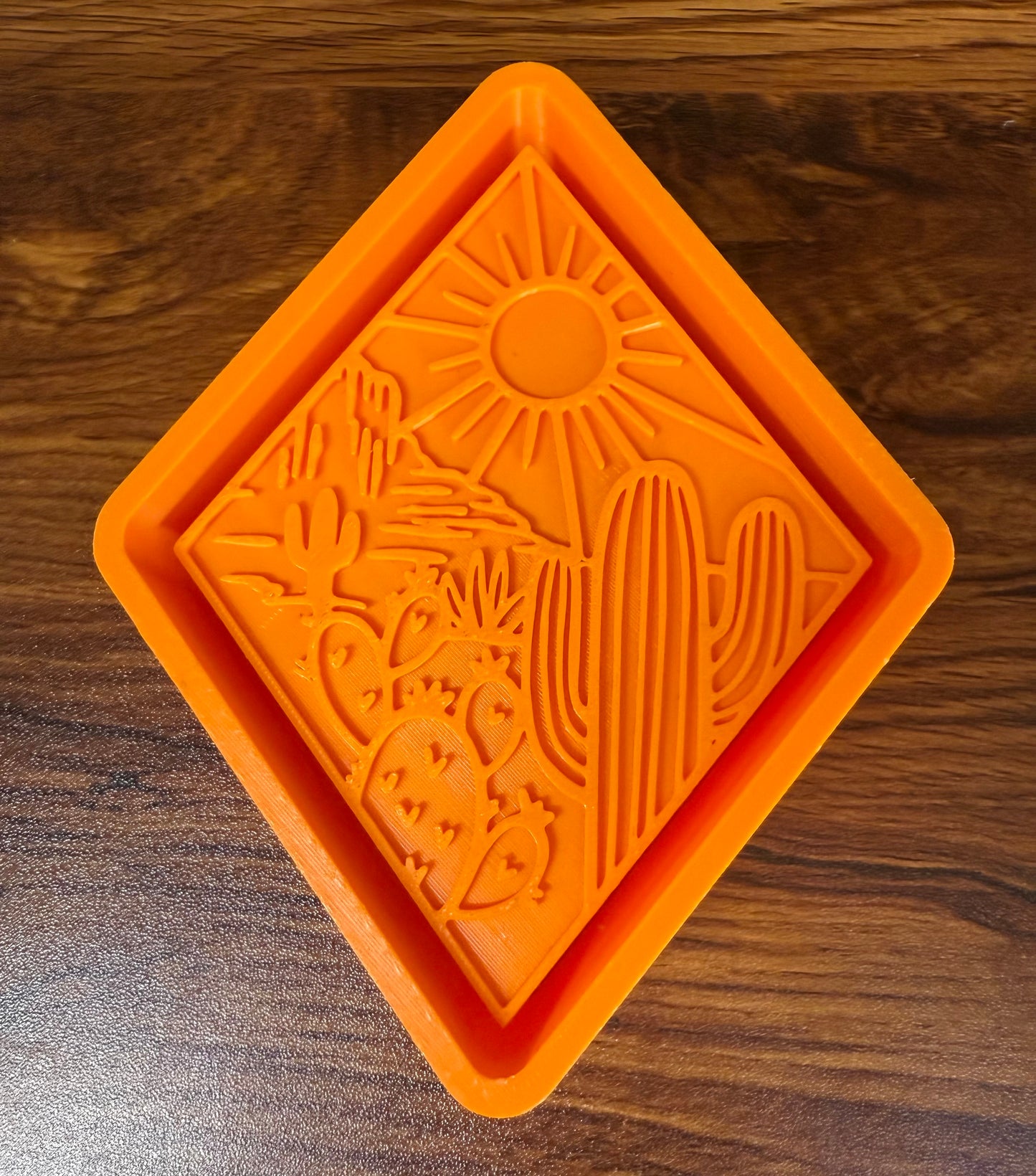 Cactus Western Diamond mold