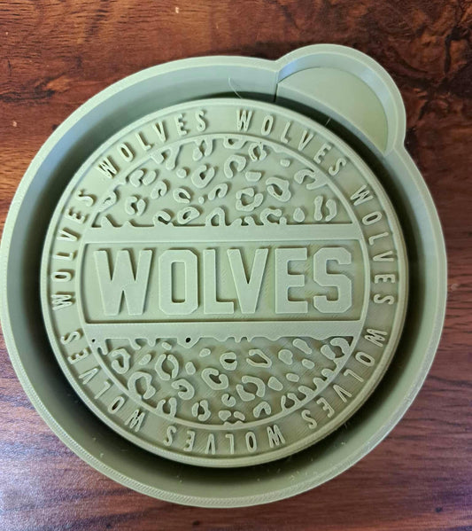 Mascot Wolves Circle Mold