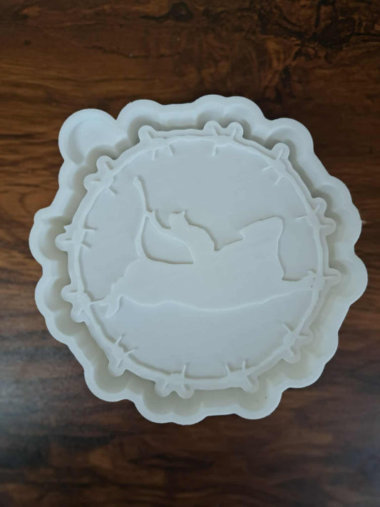 Bull Rider Circle Mold