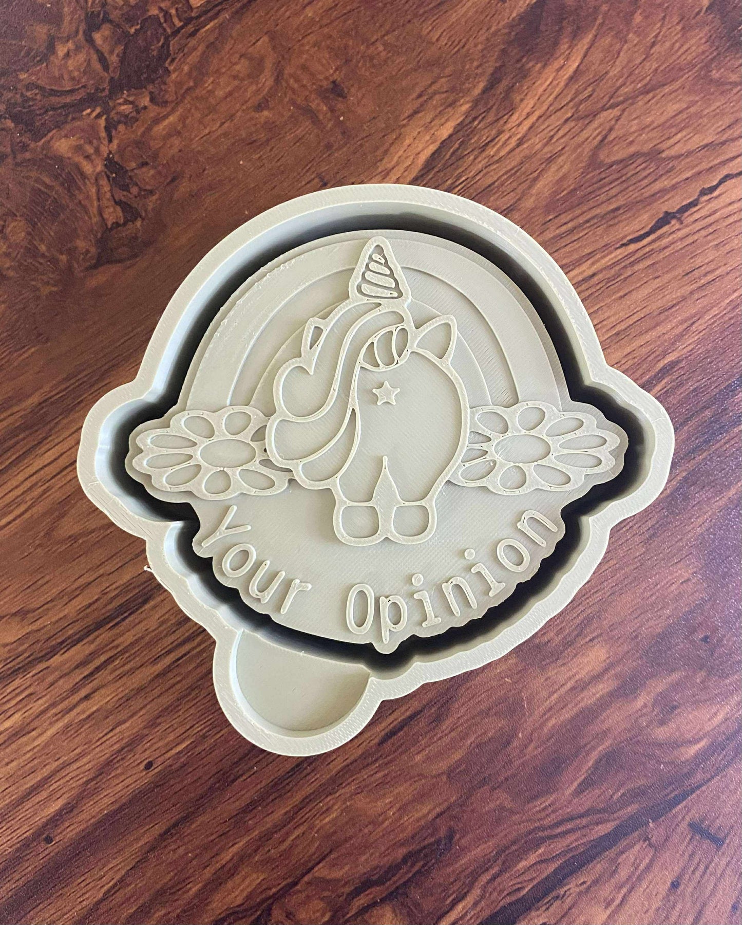 Unicorn Your Opinion Mold