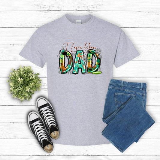 I Love You Dad – Father's Day DTF Transfer