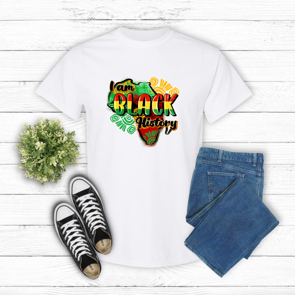 I Am Black History Cowgirl – Black History DTF Transfer