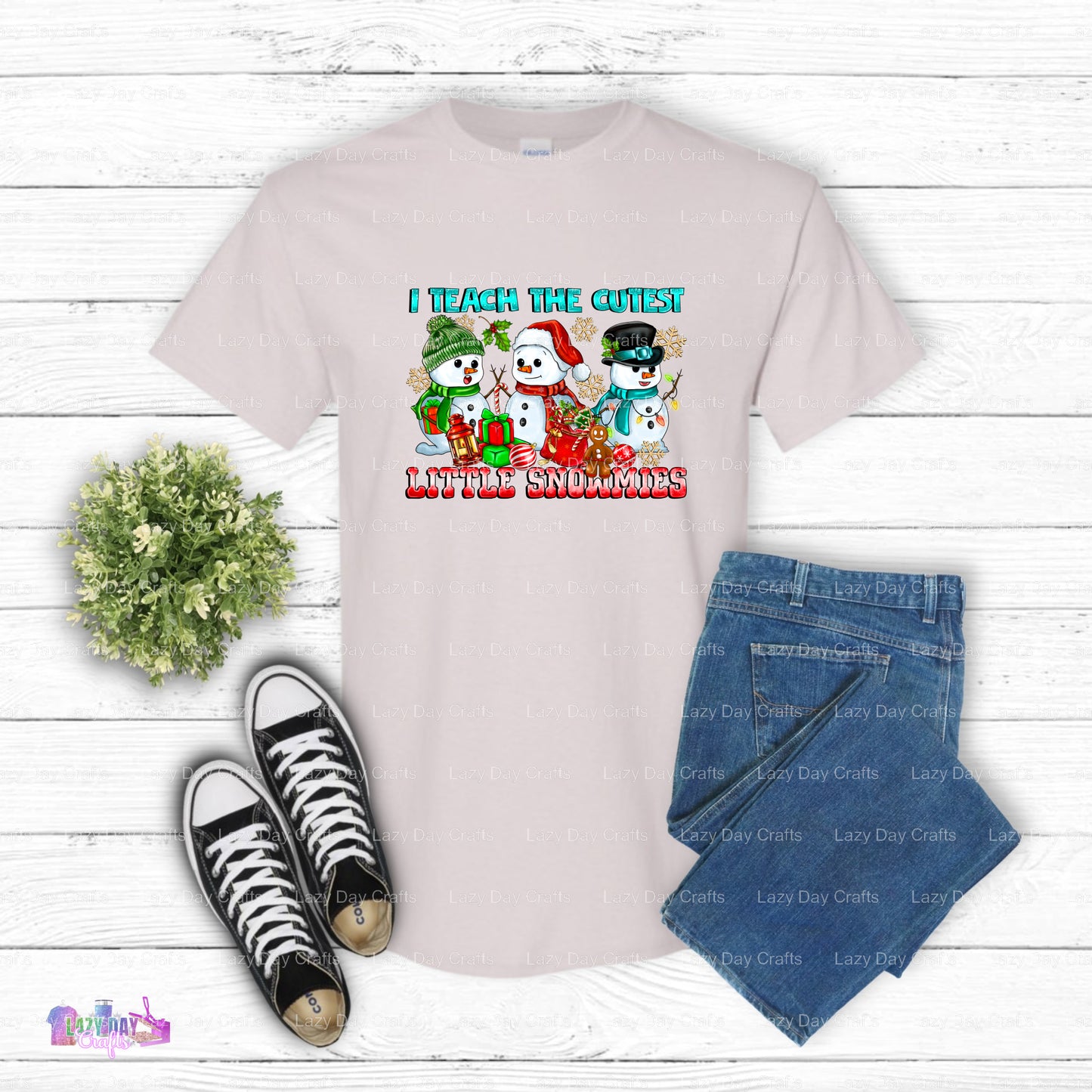 I teach the cutest little snowmies – Teacher DTF Transfer