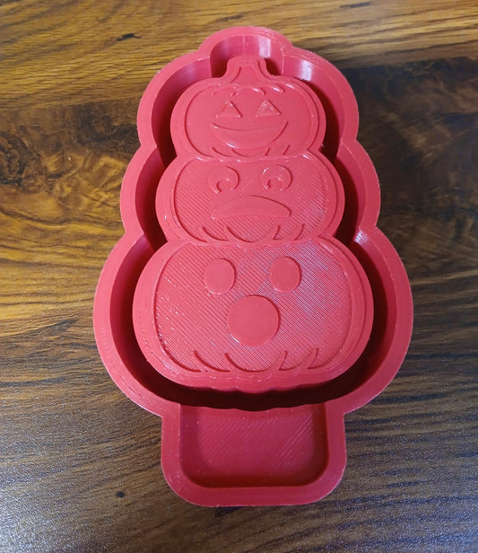 Halloween Stacked Pumpkin Mold