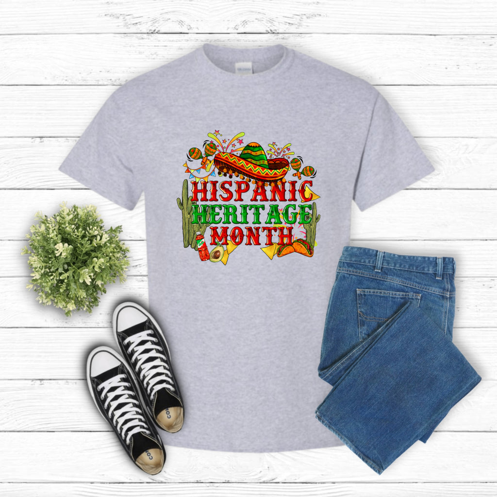 Hispanic Heritage Month – Celebration DTF Transfer