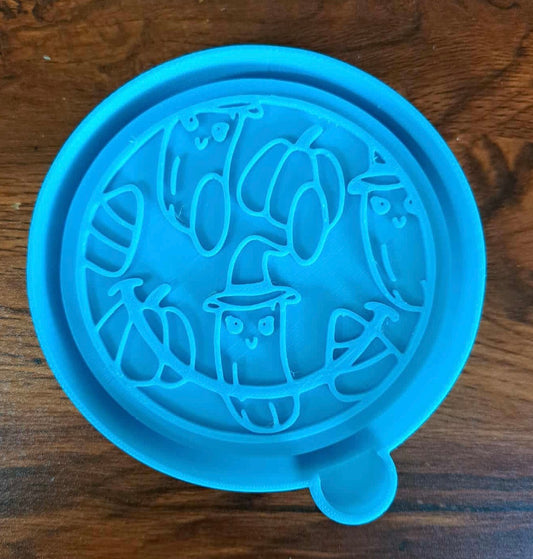 Halloween Smilie Face Mold