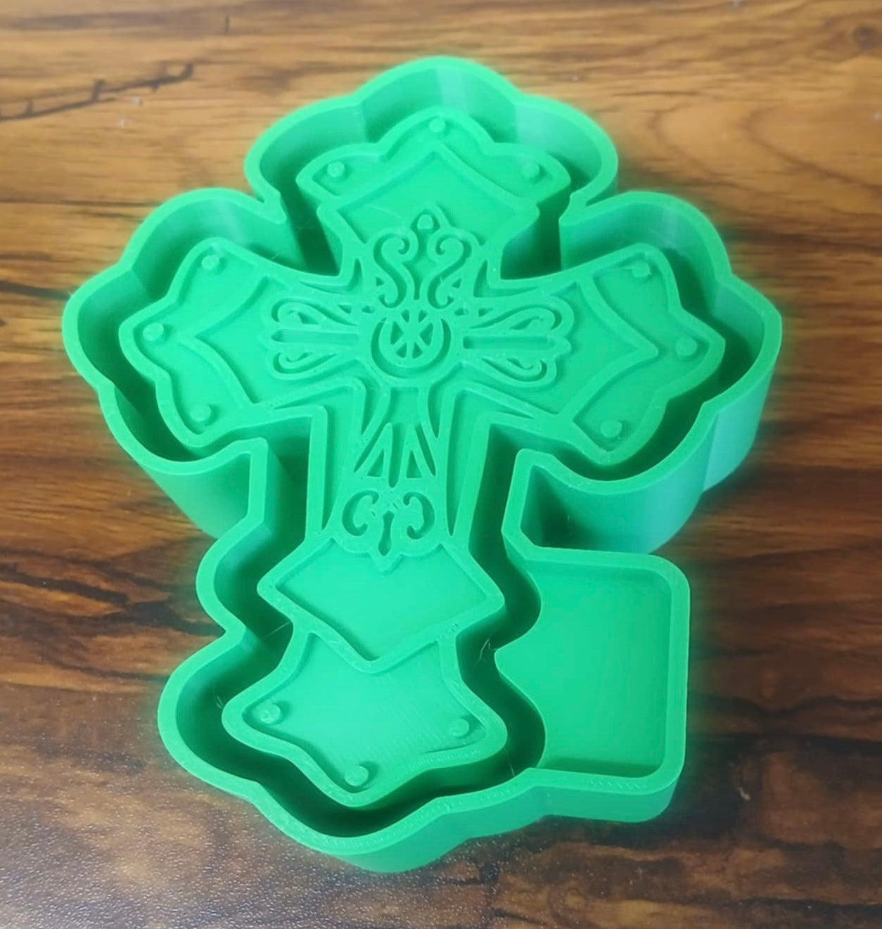 Christian Faith Western Cross Mold