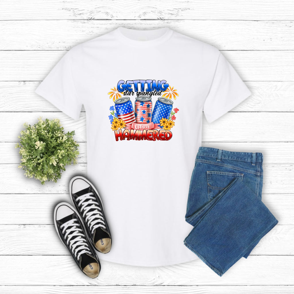 Getting Star Spangled Est 1776 – 4th of July DTF Transfer