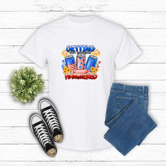 Getting Star Spangled Est 1776 – 4th of July DTF Transfer