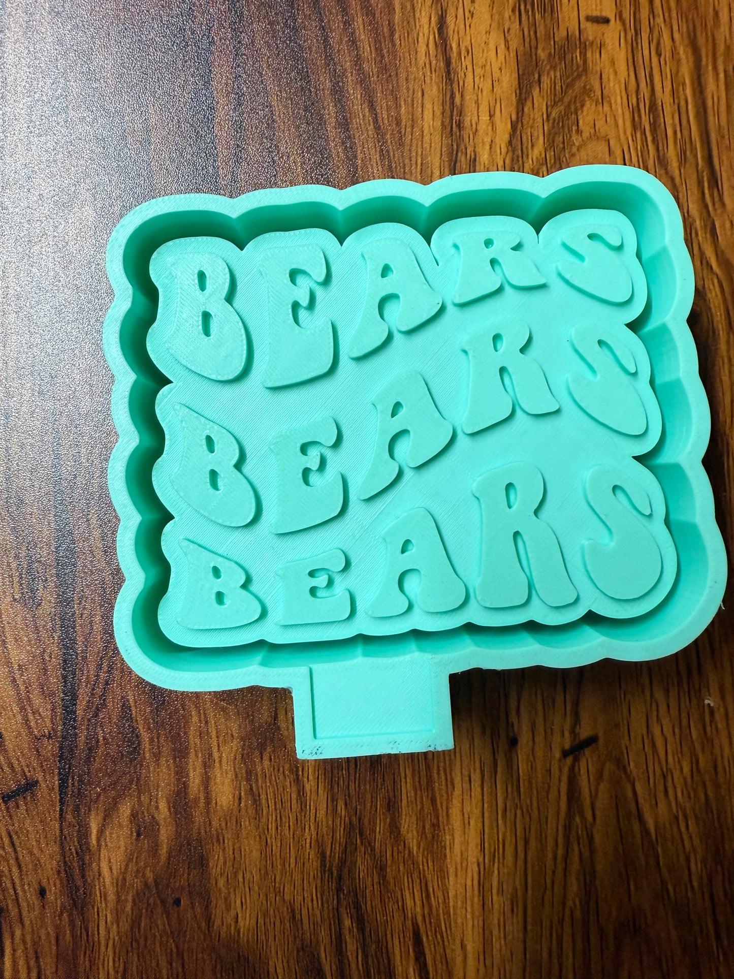 Mascot Wavy Bears mold