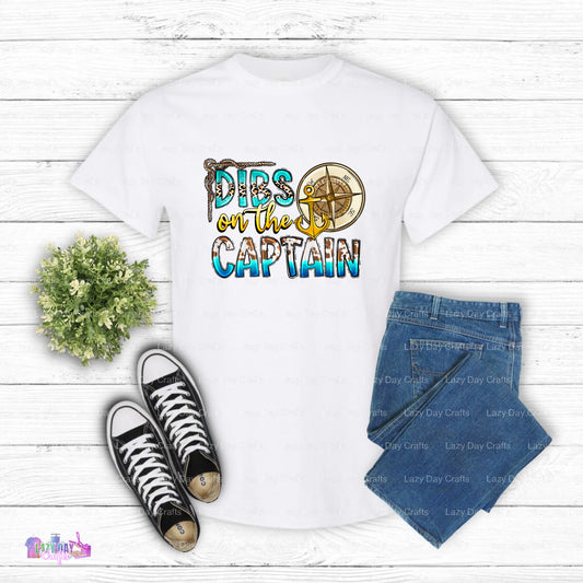 Dibs On The Captain Family Cruise – Cruise DTF Transfer