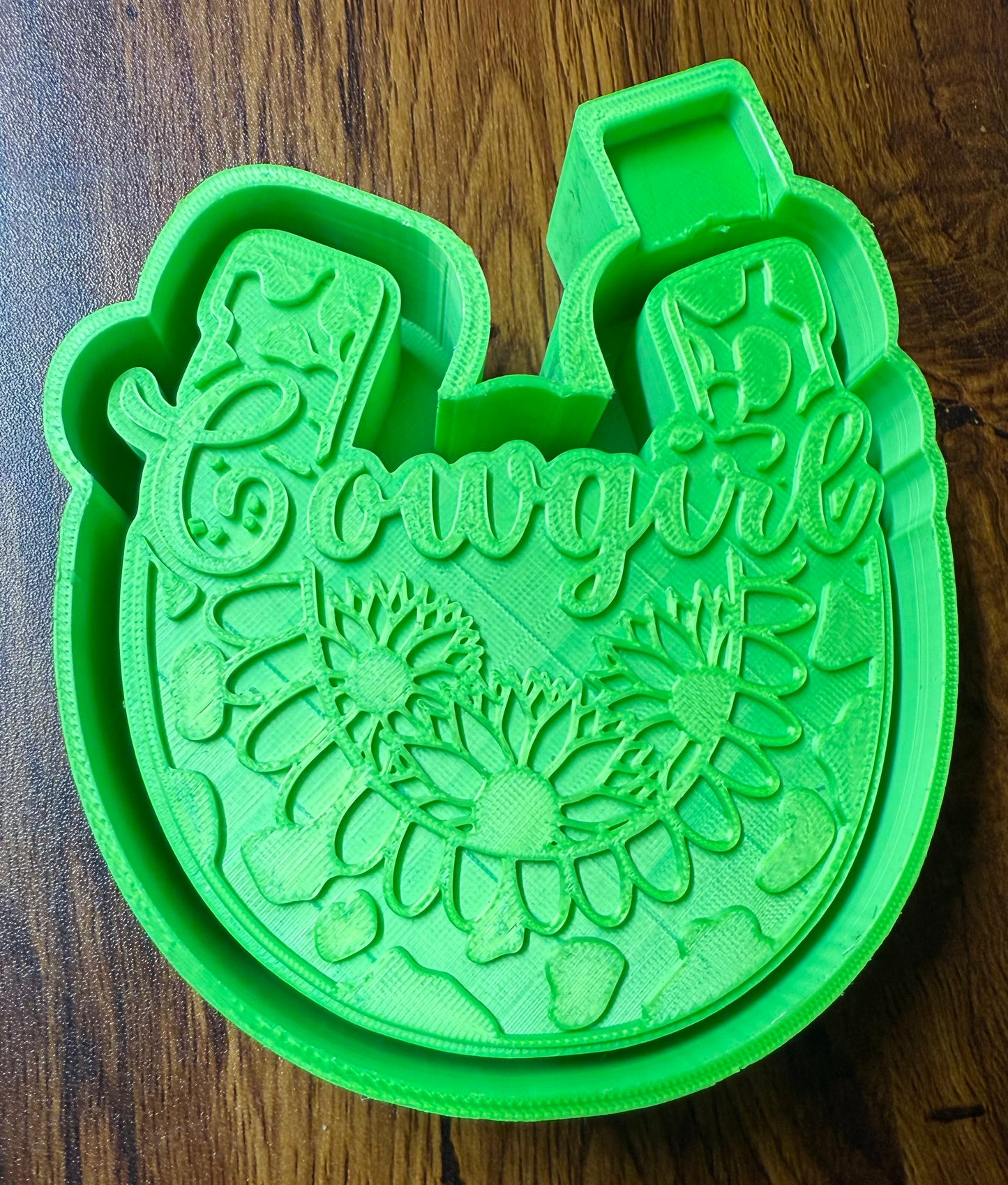 Cowgirl Horse Shoe Mold