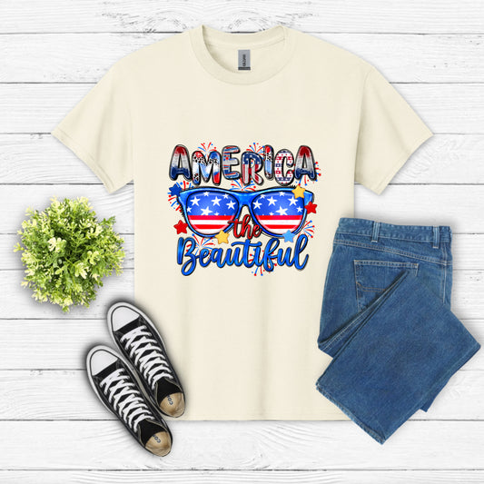 AMERICA THE BEAUTIFUL EST. 1776 – 4th of July DTF Transfer