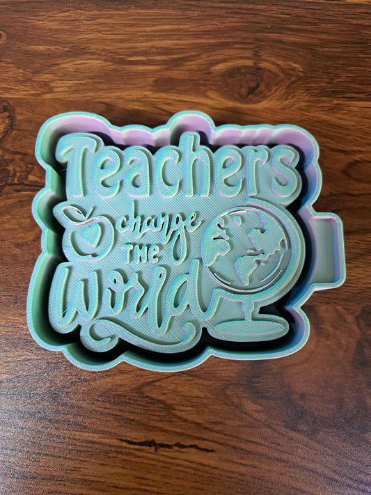 Teachers Change The World Mold