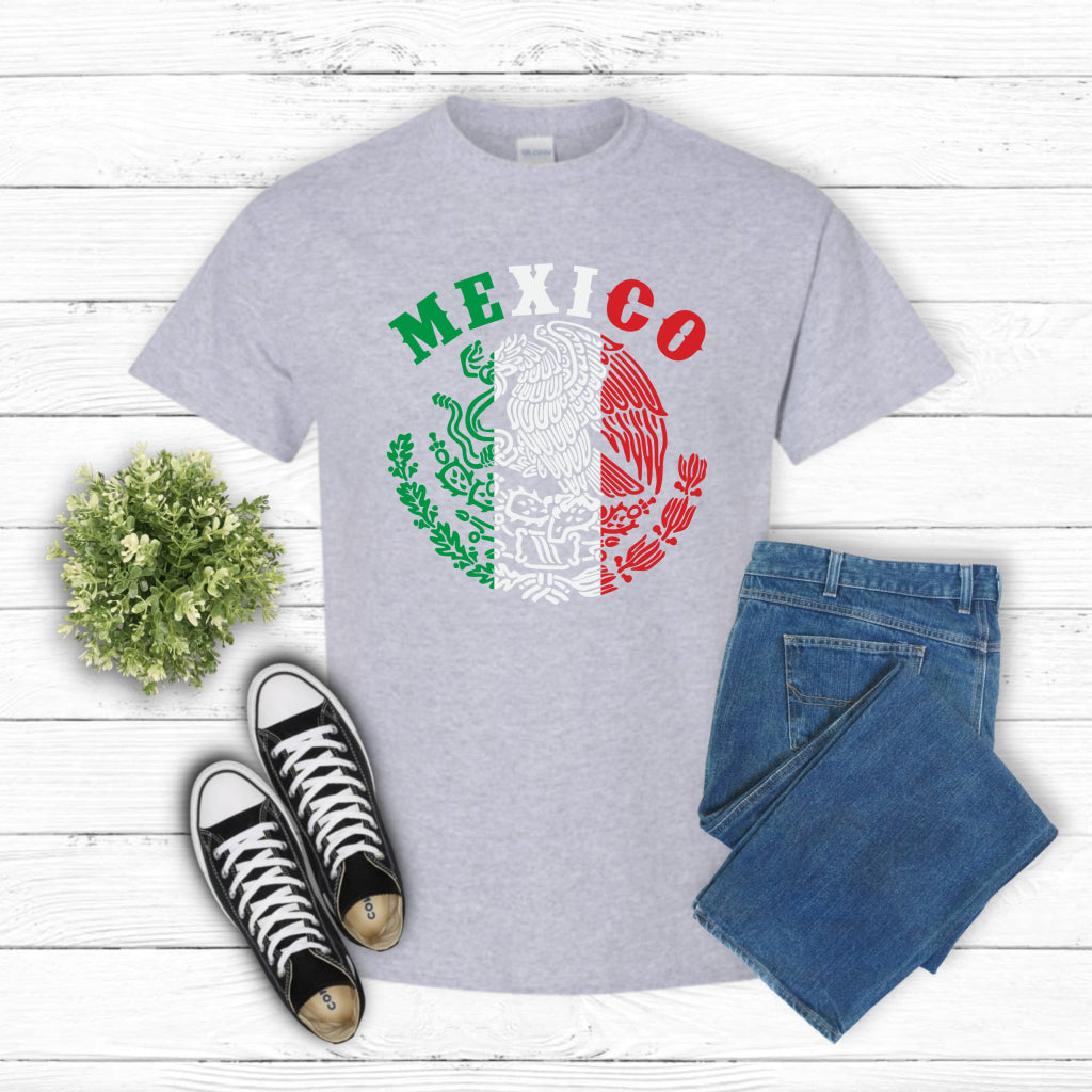 Mexican Flag Emblem – Hispanic Heritage DTF Transfer