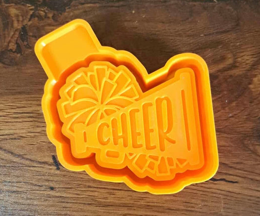 Cheer With Pom Pom Mold