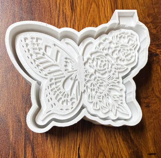 Butterfly Roses Mold