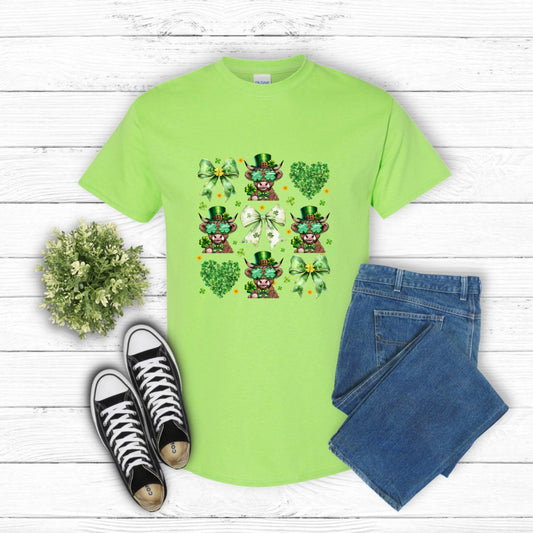 LUCKY VIBES Leprechaun Hat – St. Patrick's Day DTF Transfer