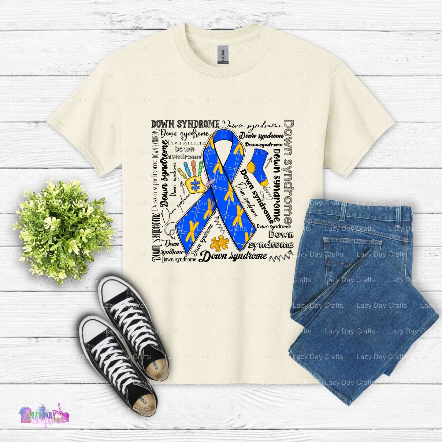 Down Syndrome Awareness – Downs Syndrome Awareness DTF Transfer