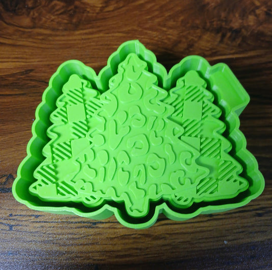 Christmas Textured Tree Mold